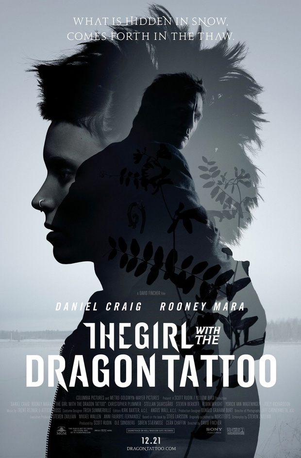Kadry z filmu The Girl With The Dragon Tattoo