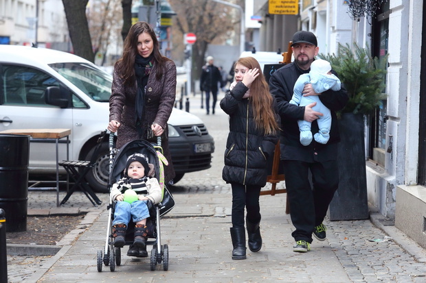 Liroy z rodzina zona i dzieci