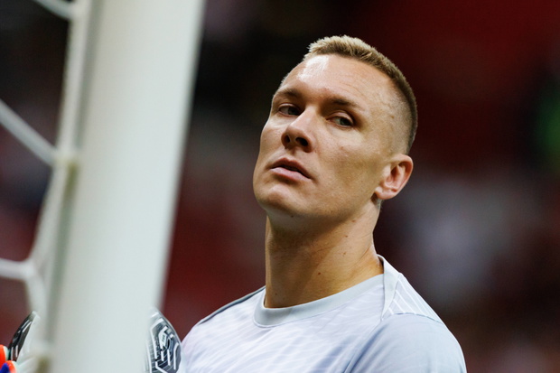 Lukasz Skorupski during Friendly game between national teams of Poland and Turkey at PGE Narodowy, Warsaw, Poland (Macie