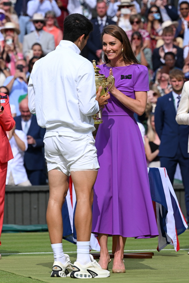 Celebrity Sightings At Wimbledon 2024 - Day 14