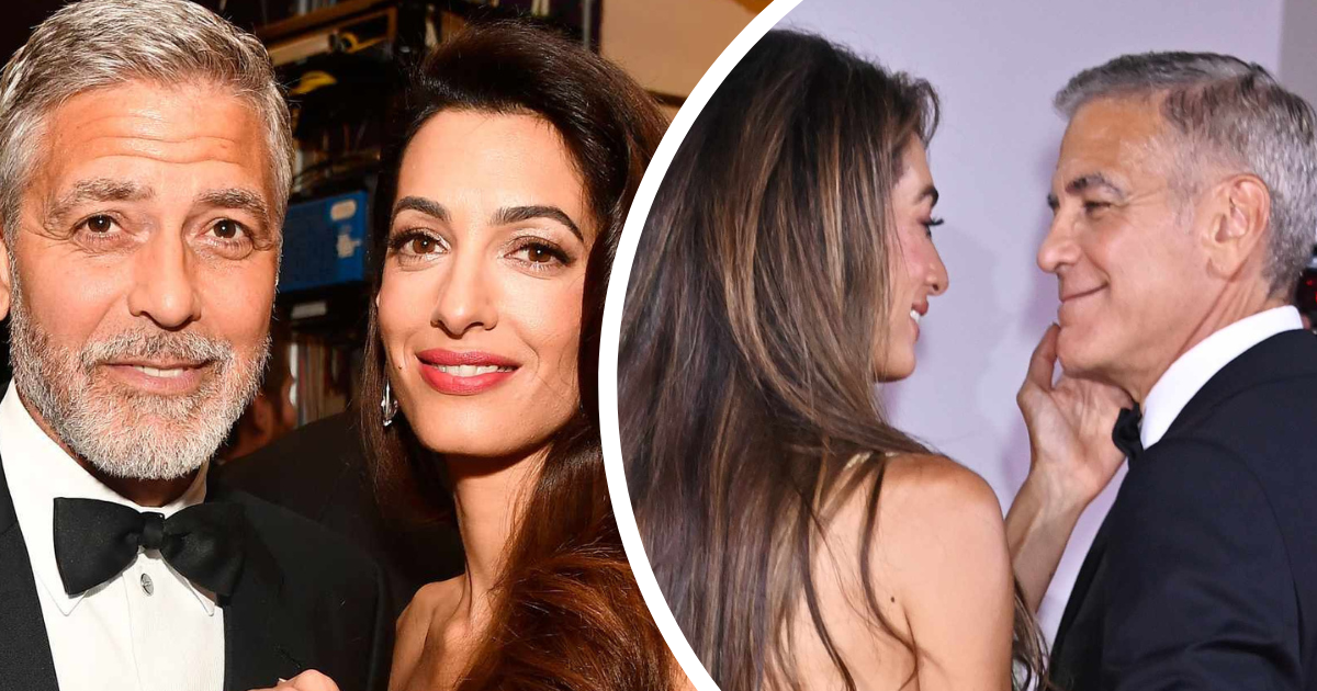 George Clooney, Amal Clooney, festiwal w Wenecji 2024, sklejka na FB