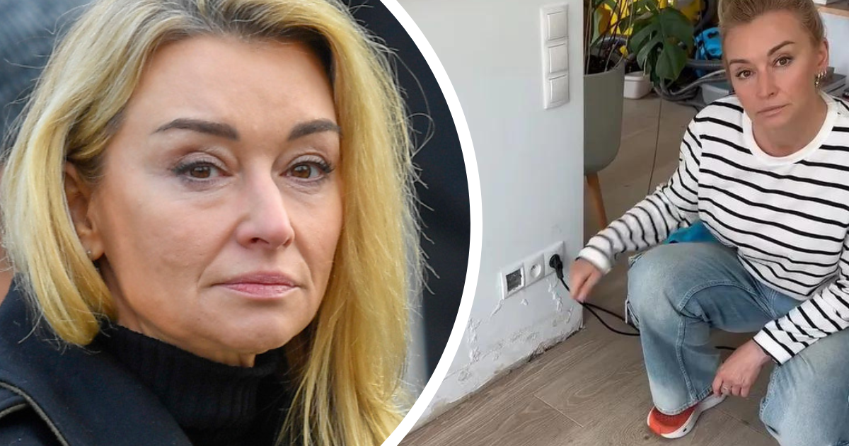 Martyna Wojciechowska pokazała zalane mieszkanie, sklejka na FB