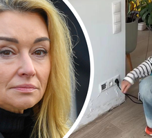 Martyna Wojciechowska pokazała zalane mieszkanie, sklejka na FB