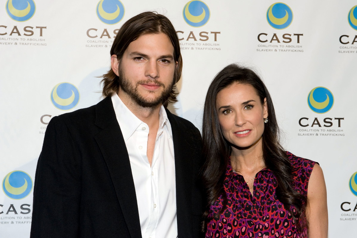 Ashton Kutcher i Demi Moore, 2011 rok