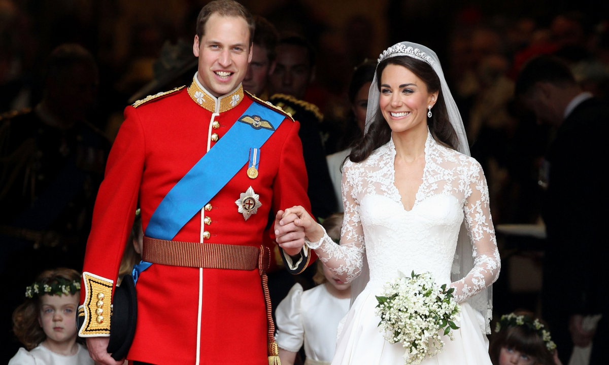 jamniki nowe Książę William i księżna Kate, 29.04.2011 r.