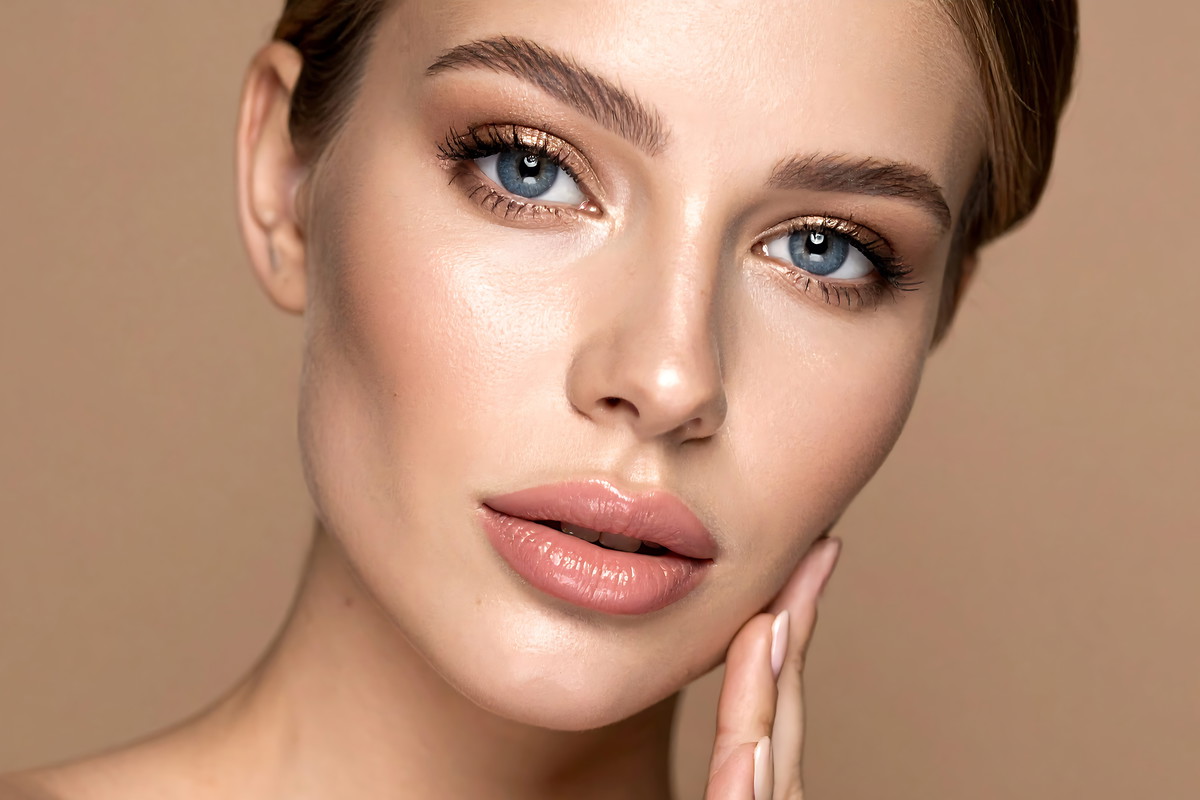 glossy skin