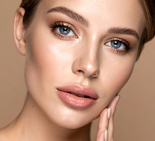glossy skin