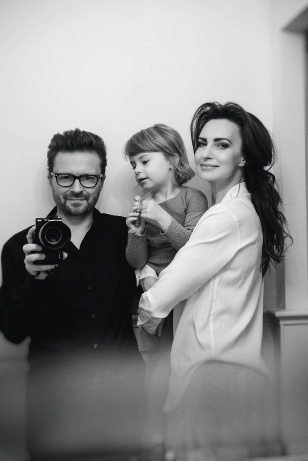 Agnieszka Maciąg, Robert Wolański z córką Viva! 24/2015