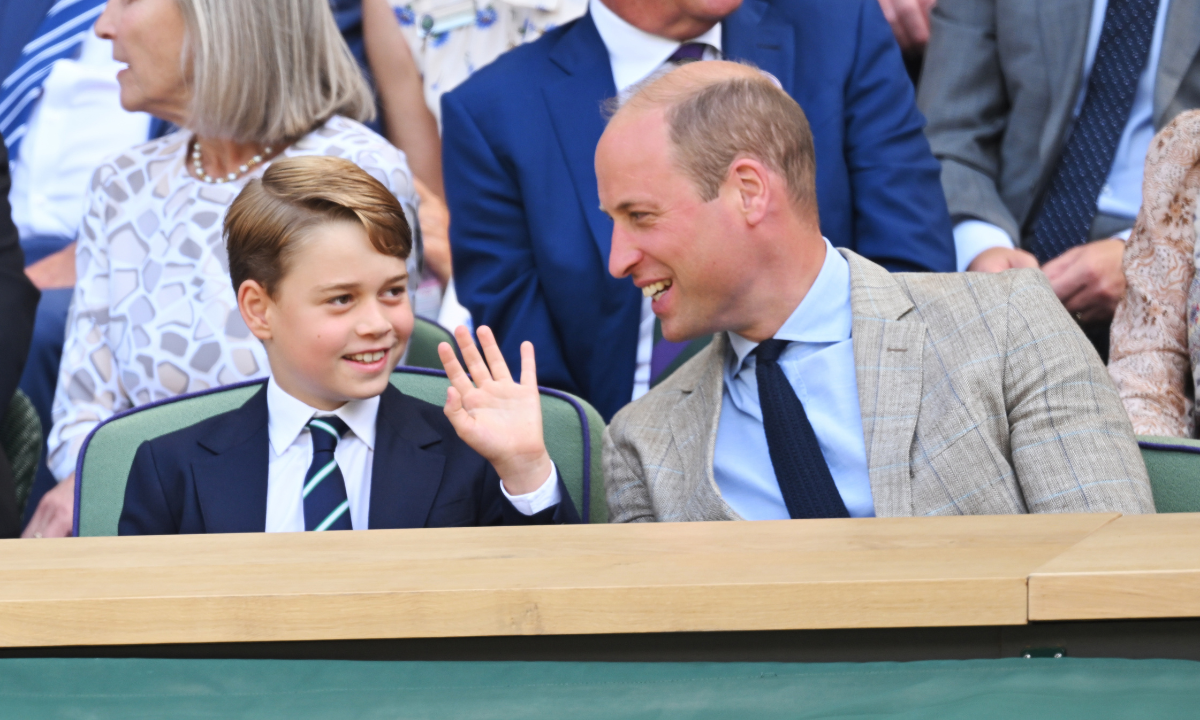 The Duke And Duchess Of Cambridge Attend The Wimbledon Men's Singles Final