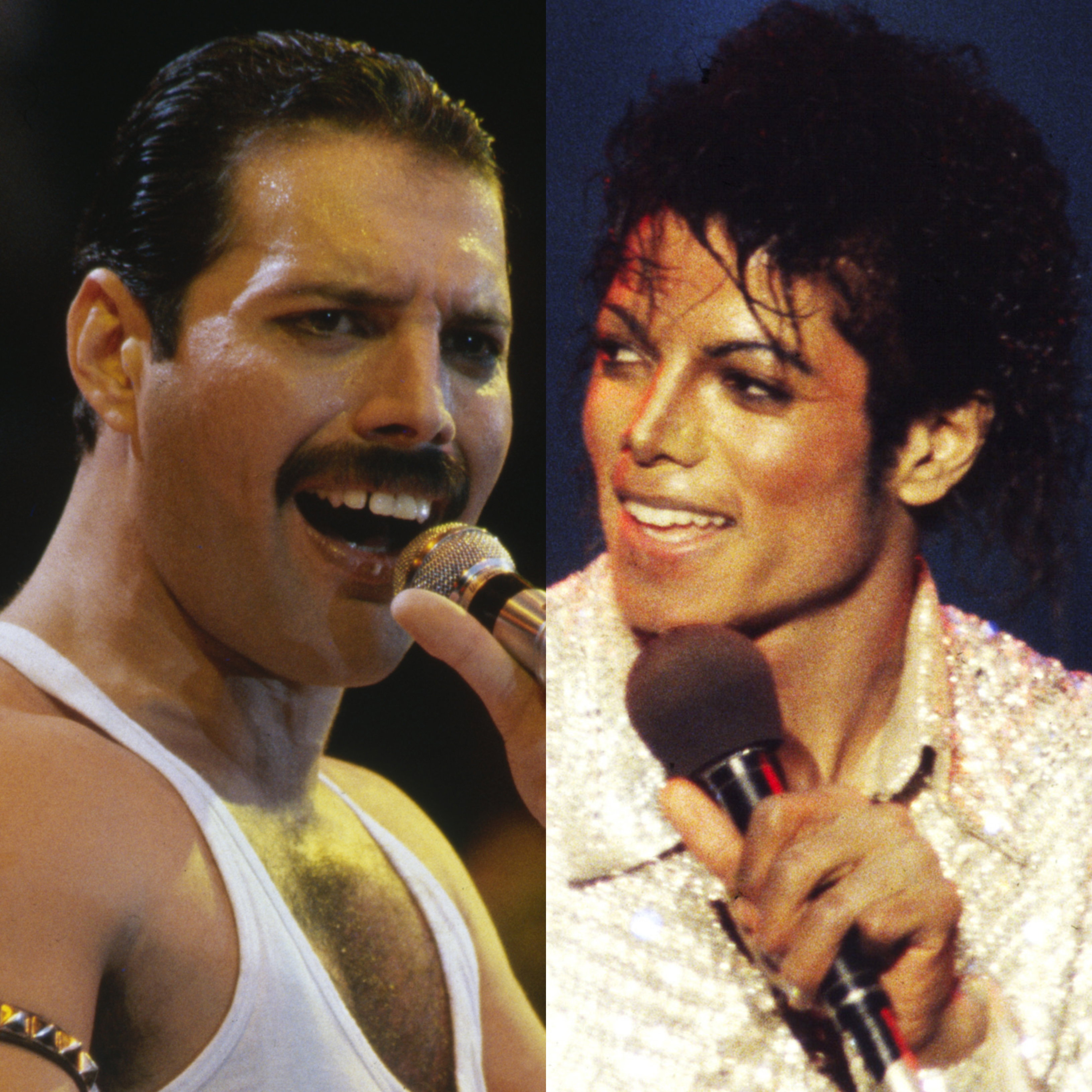 Michael Jackson, Freddie Mercury