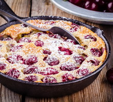 Clafoutis klasyczne z wiśniami