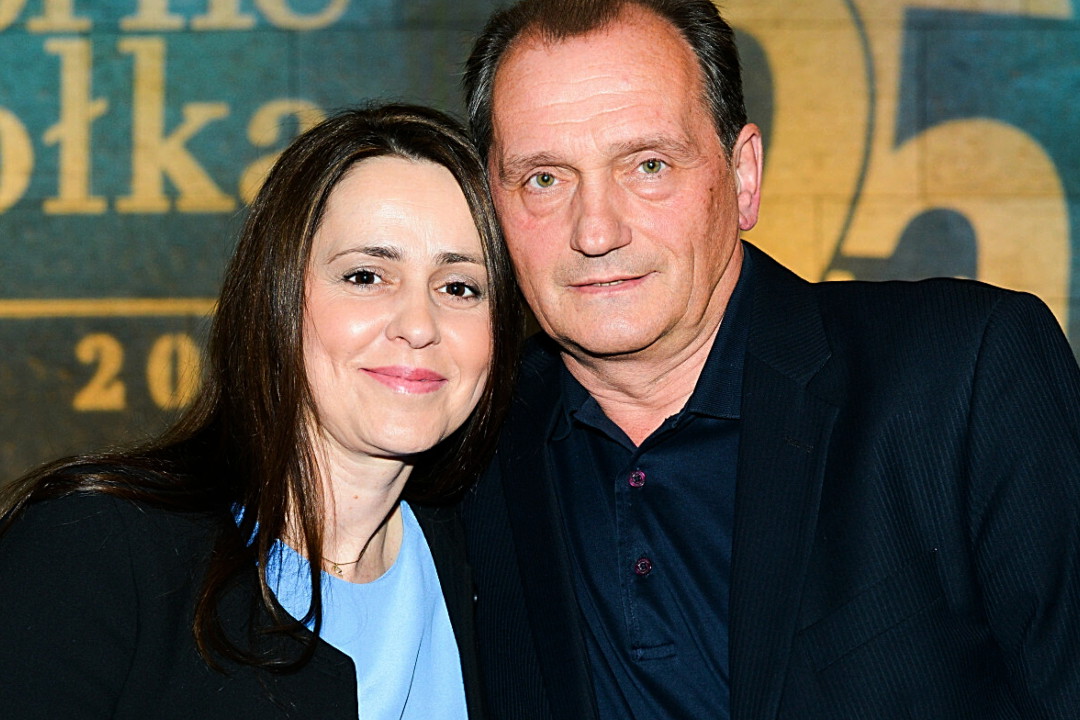 Joanna Wysocka, Wojciech Wysocki, 12.03.2014 Warszawa Gala wreczenia nagrod Srebrne Jablka 2013