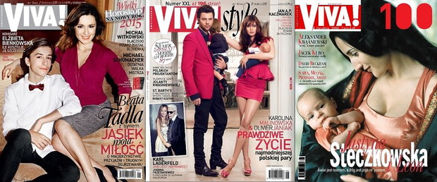 Steczkowska, Jopek, Rodowicz, Kukulska, Tadla. Sławne matki z synami na okładkach "Vivy!"