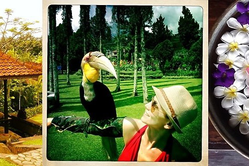 Katarzyna Zielińska na Bali