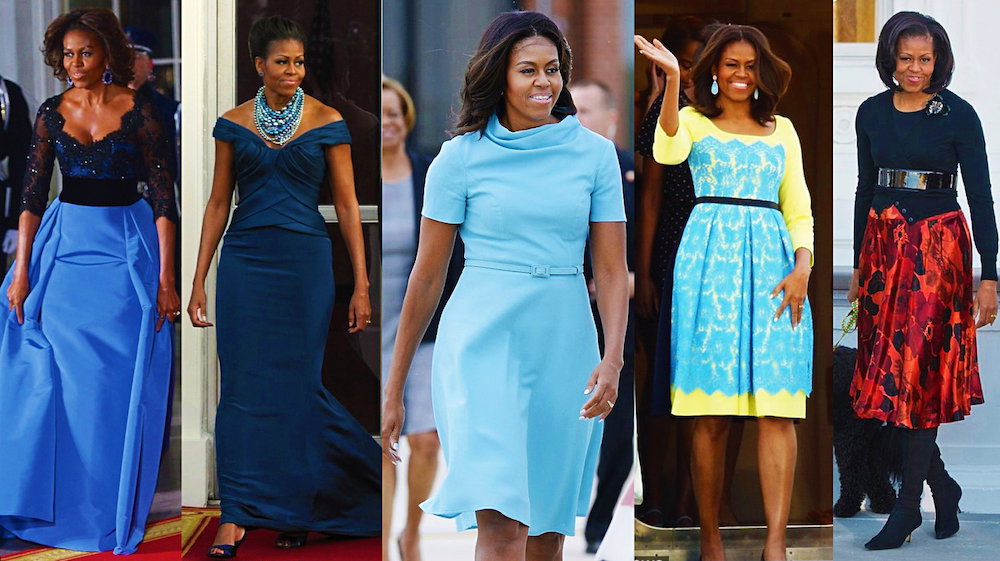 Michelle Obama urodziny stylizacje