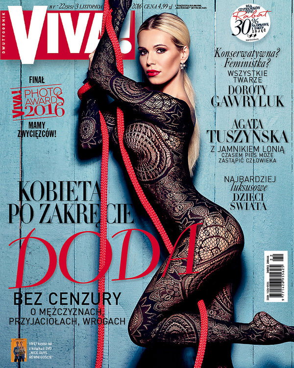 Dorota Rabczewska, VIVA! listopad 2016