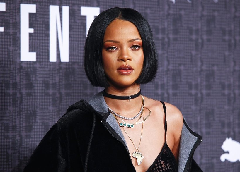 Rihanna na pokazie Fenty X Puma