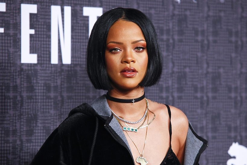 Rihanna na pokazie Fenty X Puma