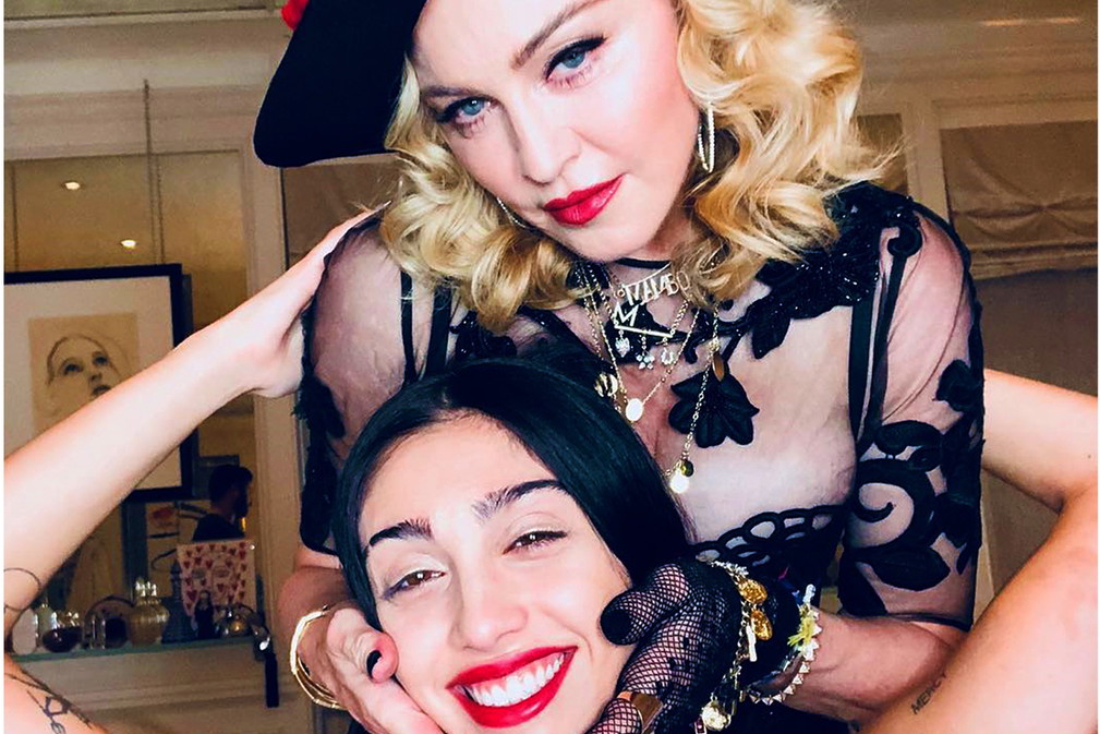 Madonna i Lourdes Leon