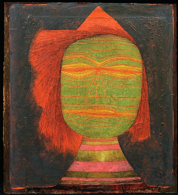 Paul Klee Maska komedianta 1924