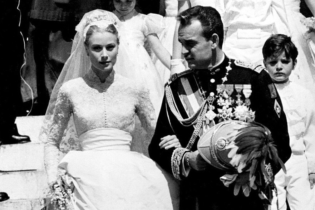 ślub Grace Kelly i książę Monako Rainier III Grimaldi