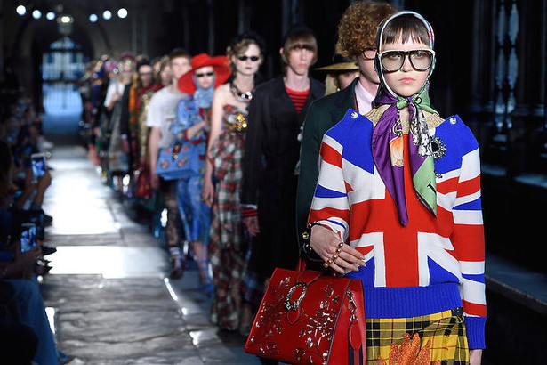 Pokaz Gucci Cruise 2017 w Londynie