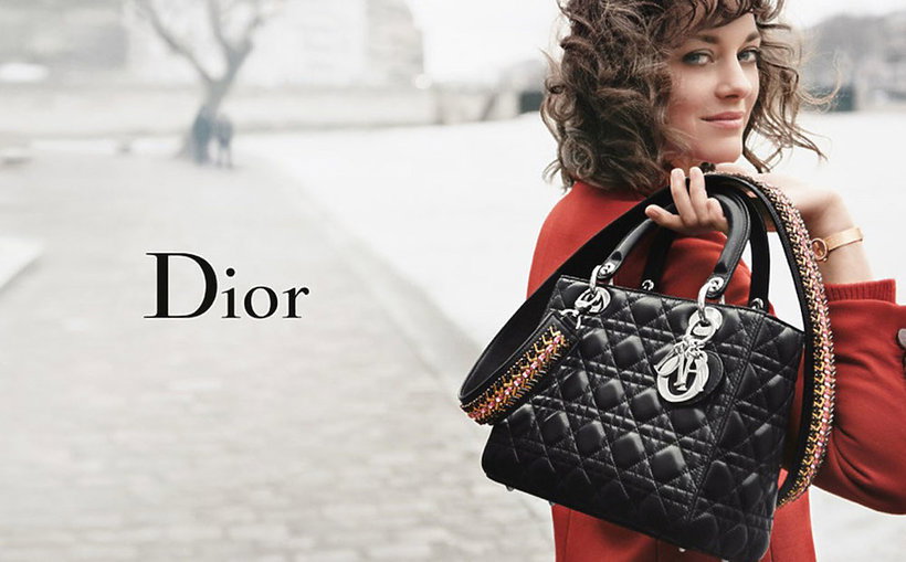 Marion Cotillard w kamoanii marki Dior wiosna 2016
