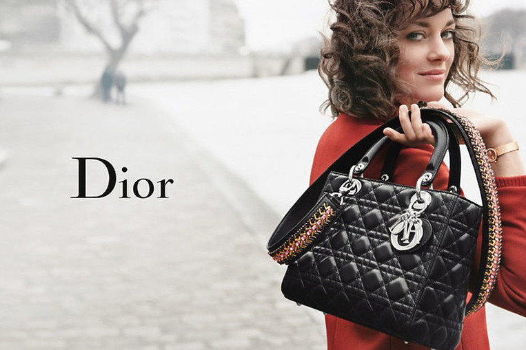 Marion Cotillard w kamoanii marki Dior wiosna 2016