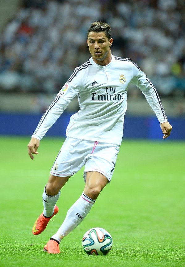 Cristiano Ronaldo na Stadionie Narodowym