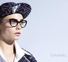 Cara Delevingne w kampanii okularów Chanel na wiosnę - lato 2016