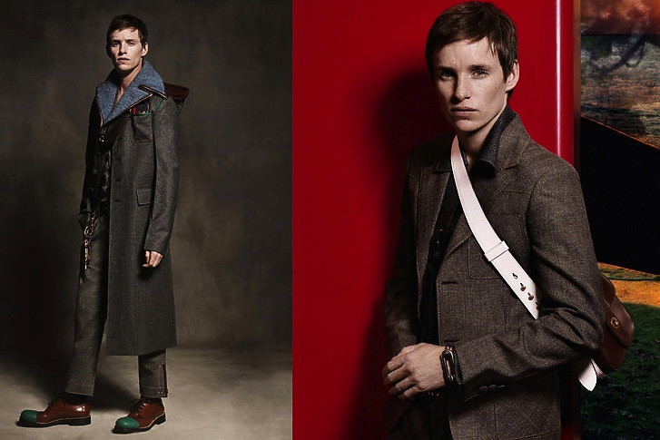 Eddie Redmayne w kampanii Prady na jesień/zimę 2016/2017