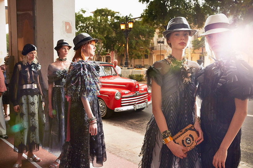 Pokazu Chanel Resort 2017 w Hawanie