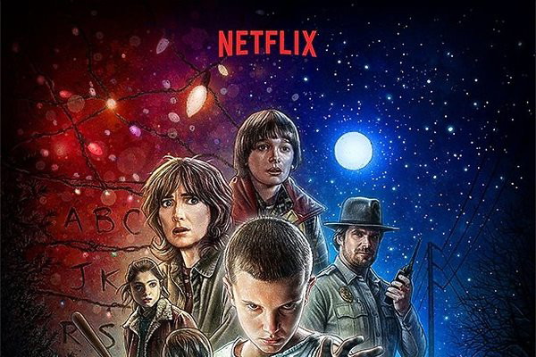 plakat "Stranger Things"
