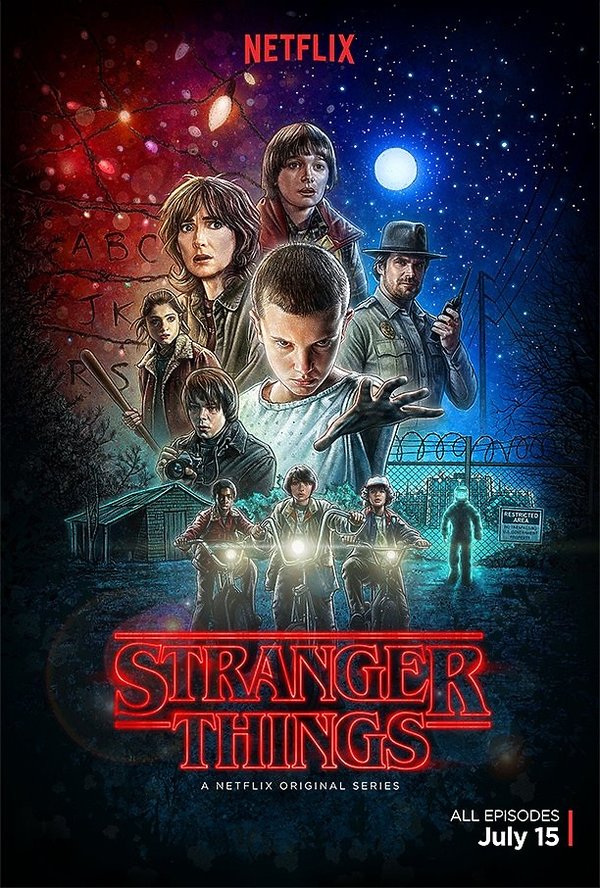 plakat "Stranger Things"