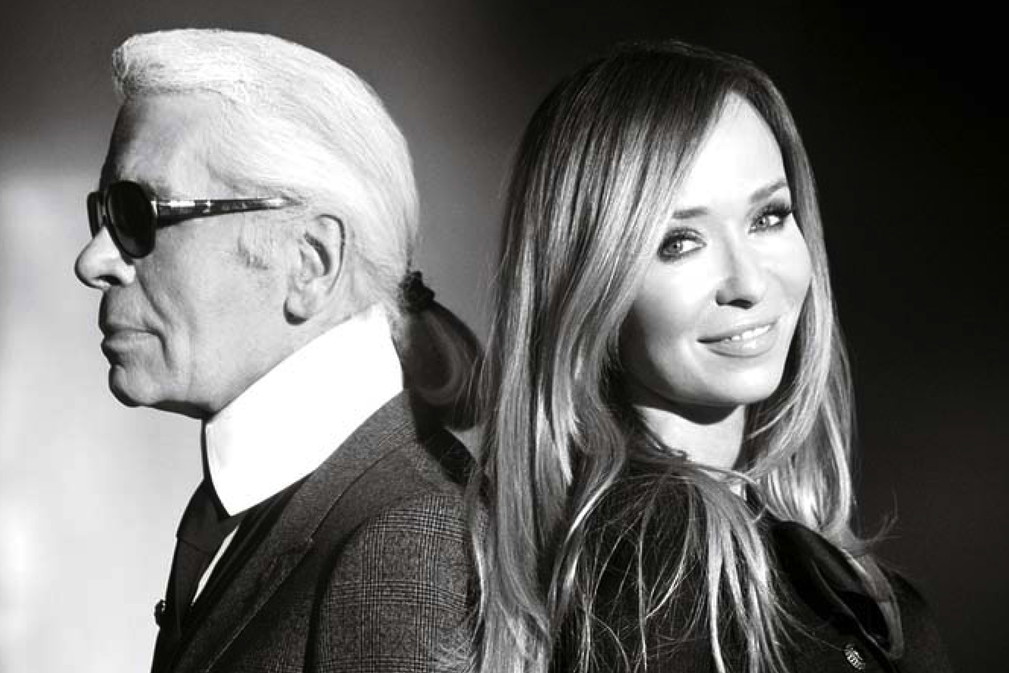 Karl Lagerfeld, Joanna Przetakiewicz, Viva! marzec 2011