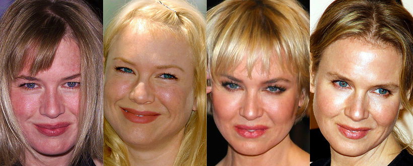 Renee Zellweger, Bridget Jones, metamorfoza Renee Zellweger