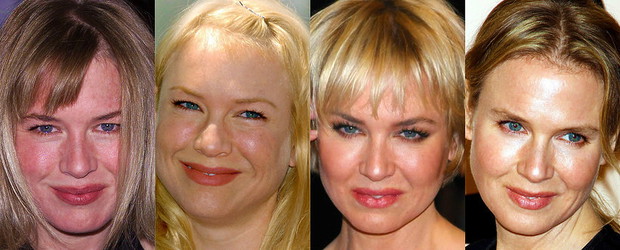 Renee Zellweger, Bridget Jones, metamorfoza Renee Zellweger