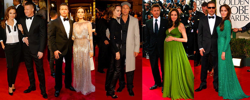 Brad i Angelina na czerwonym dywanie