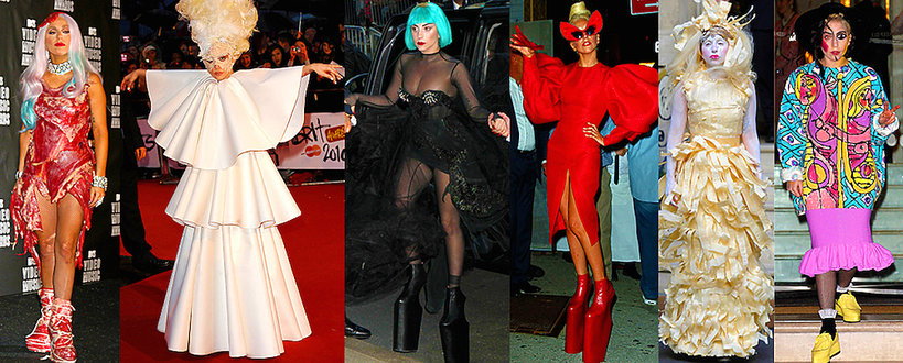 Lady Gaga najbardziej szalone kreacje