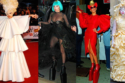 Lady Gaga najbardziej szalone kreacje