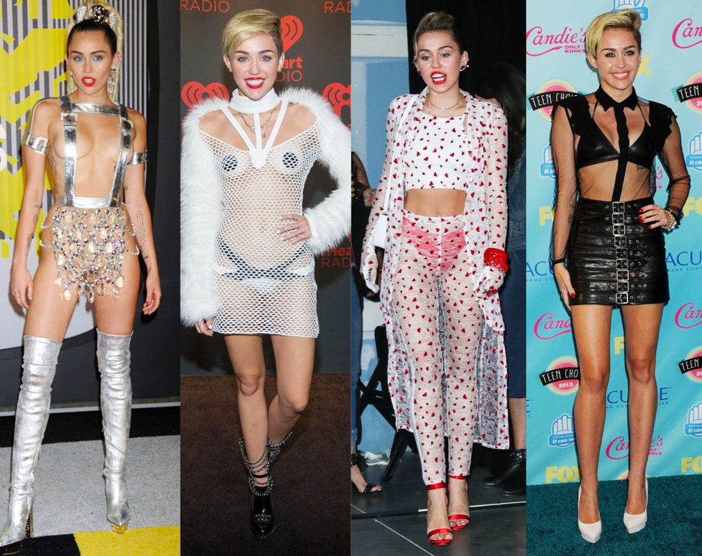 najbardziej kontrowersyjne kreacje Miley Cyrus