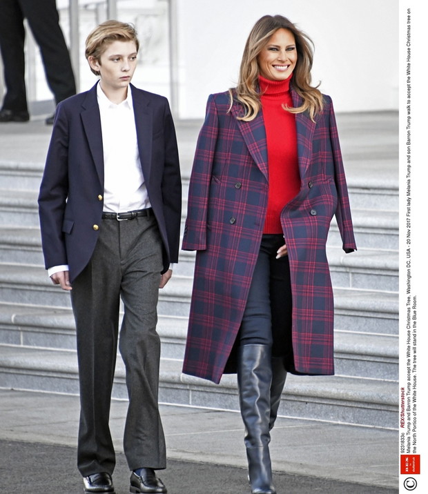 Melania Trump zatwierdza choink? dla Bia?ego Domu