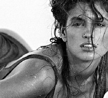 Cindy Crawford, St Barth, 1986.