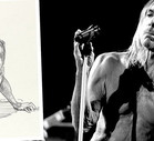 Guno Park z wystawy w Brooklyn Museum Iggy Pop Life Class by Jeremy Deller