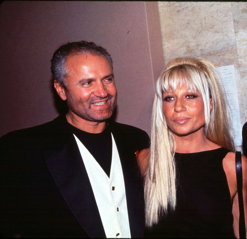 Donatella i Gianni Versace