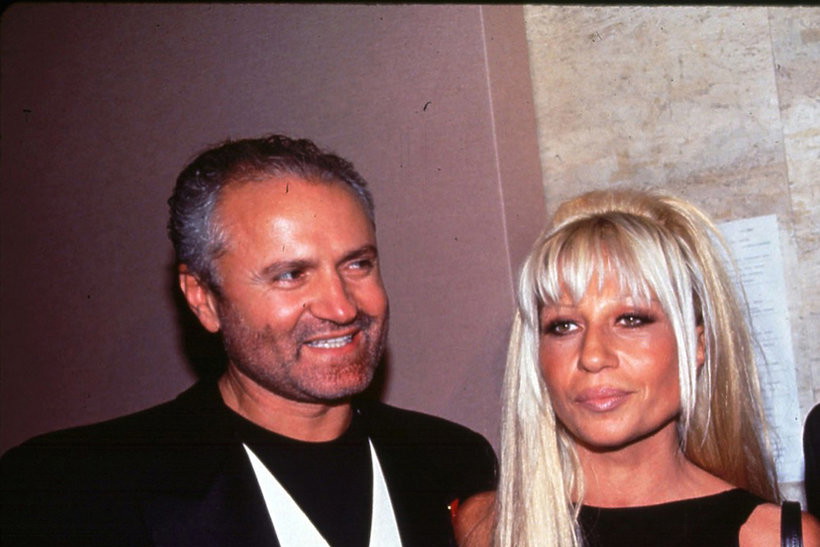 Donatella i Gianni Versace
