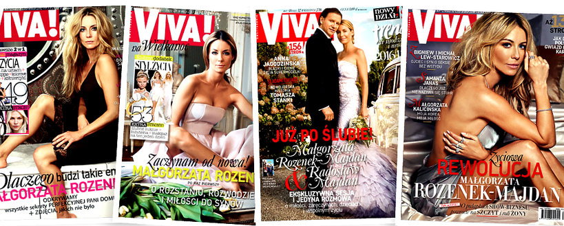 Małgorzata Rozenek-Majdan na okładkach VIVY!
