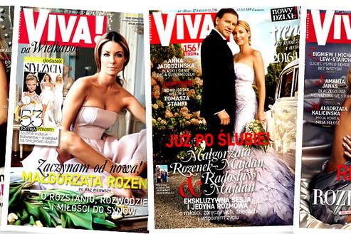 Małgorzata Rozenek-Majdan na okładkach VIVY!