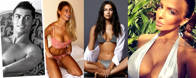 Cristiano Ronaldo, Irina Shayk, Nikoleta Lozanova, Desire Cordero