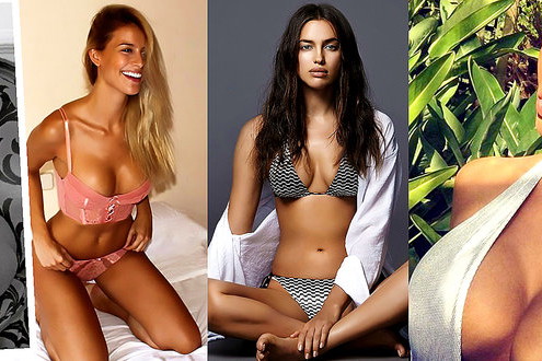 Cristiano Ronaldo, Irina Shayk, Nikoleta Lozanova, Desire Cordero